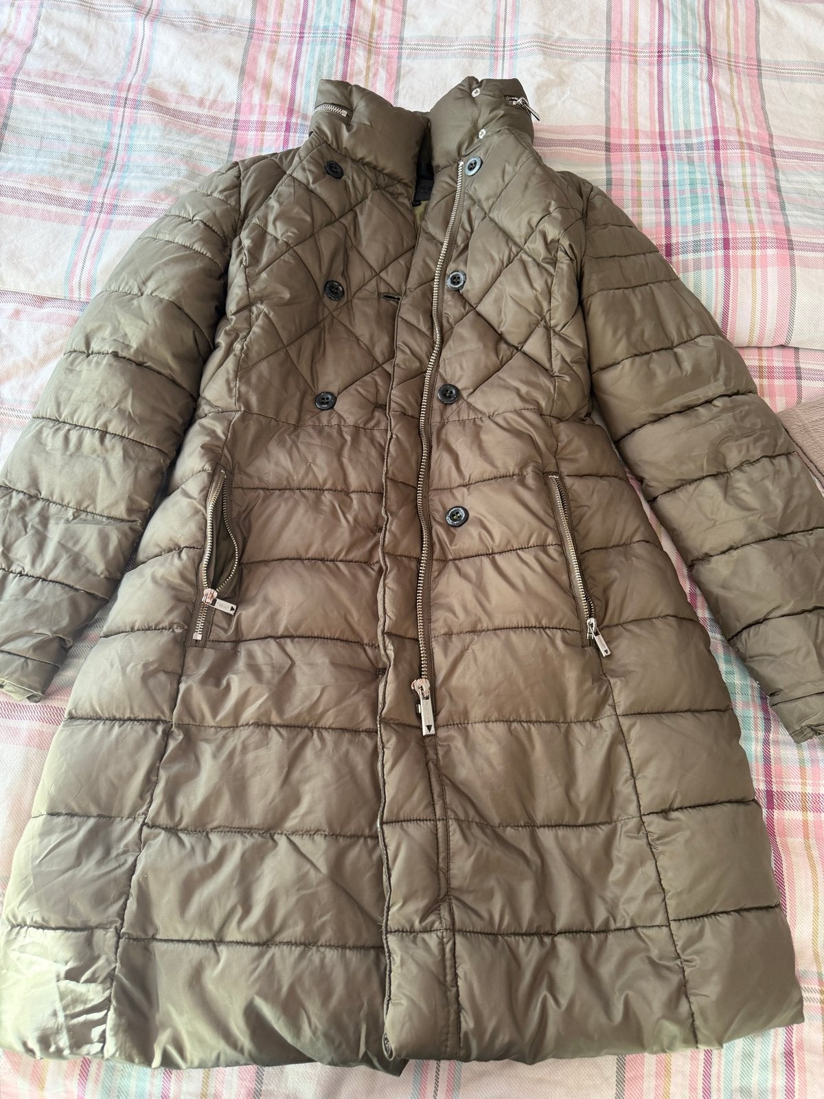 Waterdichte en koudebestendige winterjas, Kleding | Dames, Ophalen of Verzenden, Zo goed als nieuw, Maat 34 (XS) of kleiner, Groen