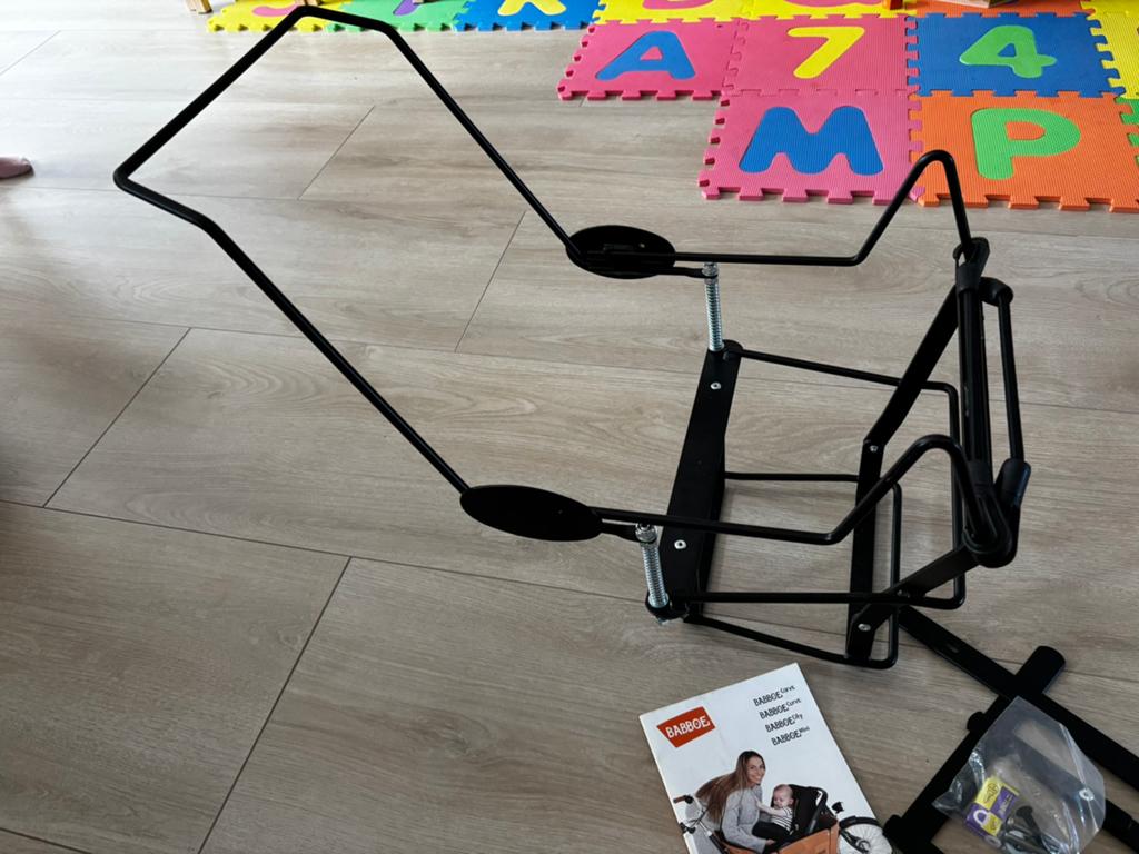 Babboe car seat adapter, Fietsen en Brommers, Fietsaccessoires | Buggydragers, Ophalen, Zo goed als nieuw
