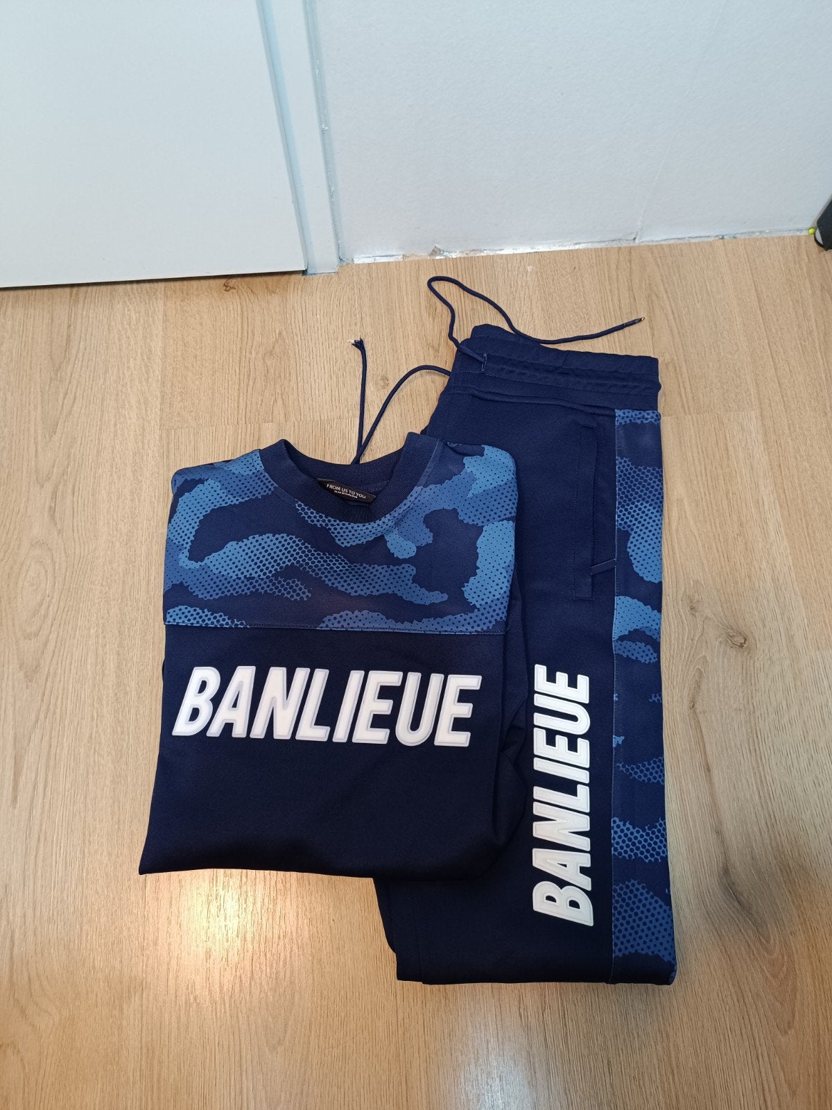 Banlieue trainingspak - Maat S, Blauw, Ophalen of Verzenden, Gedragen, Maat 46 (S) of kleiner