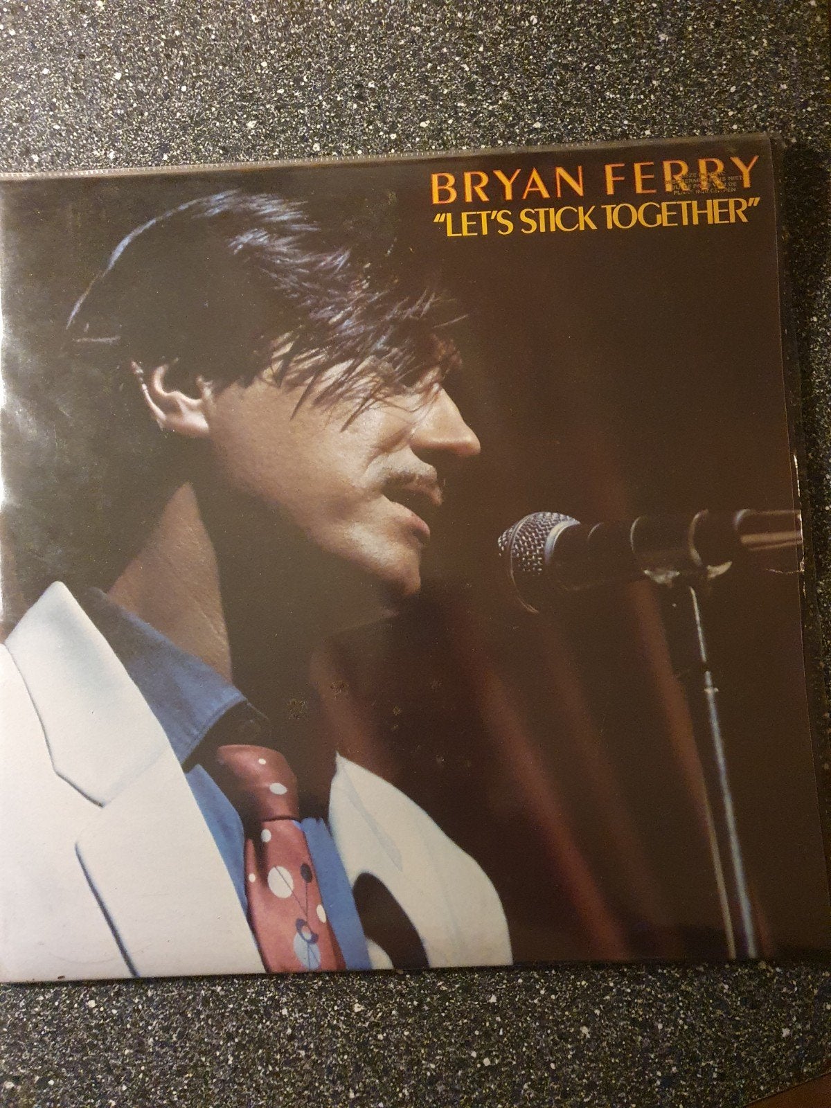 Bryan Ferry - Let's Stick Together LP (1976), Gebruikt, Originele persing, Ophalen of Verzenden, 1970 - 1979