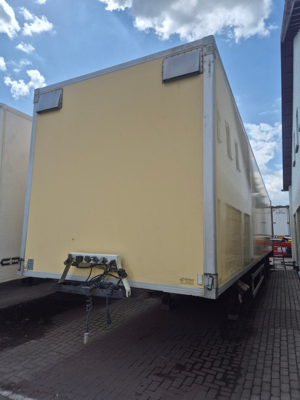 Krone SZR 18 Oplegger 07-2002, Auto's, Bedrijf, Aanhangers en Opleggers, Te koop, BTW verrekenbaar