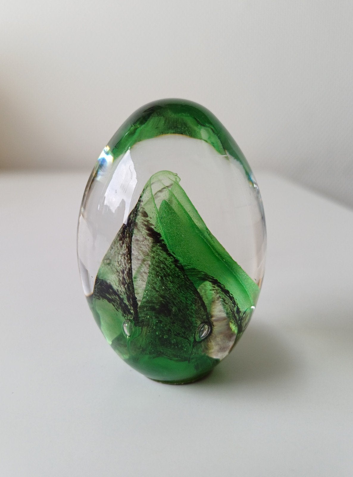 Vintage Pfeiffer Kristal Glazen Ei, Antiek en Kunst, Ophalen of Verzenden