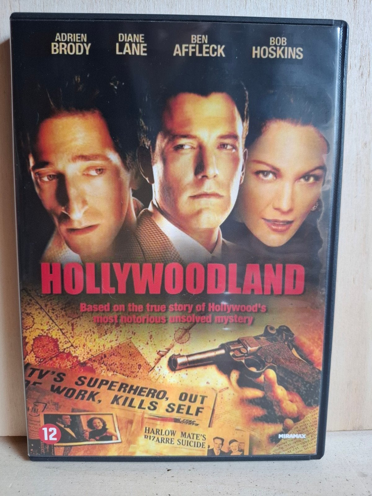 Hollywoodland (2006) ‧ Thriller/Mysterie ‧ DVD, Vanaf 16 jaar, Ophalen of Verzenden, Zo goed als nieuw, Actiethriller