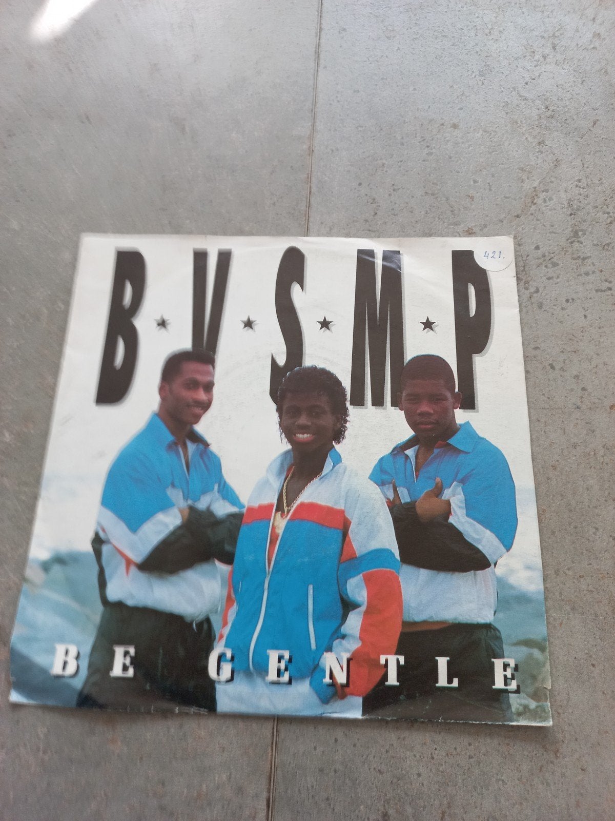 B.V.S.M.P. - Be Gentle Vinyl Single, Ophalen of Verzenden, Gebruikt, 7 inch, Pop