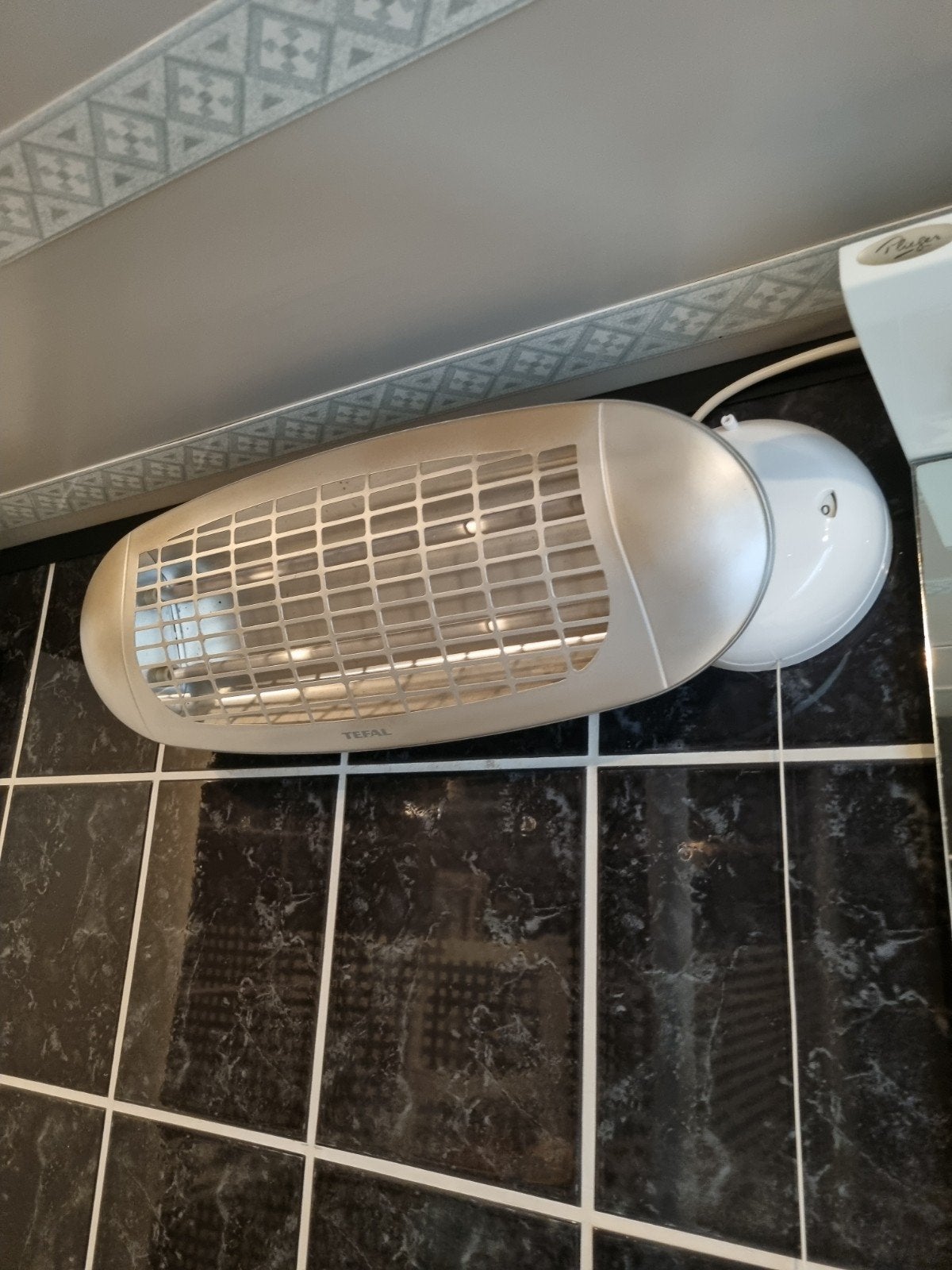 Douche kachel merk Tefal ( zie omschrijving ), Ophalen, Gebruikt, Zilver, Overige merken