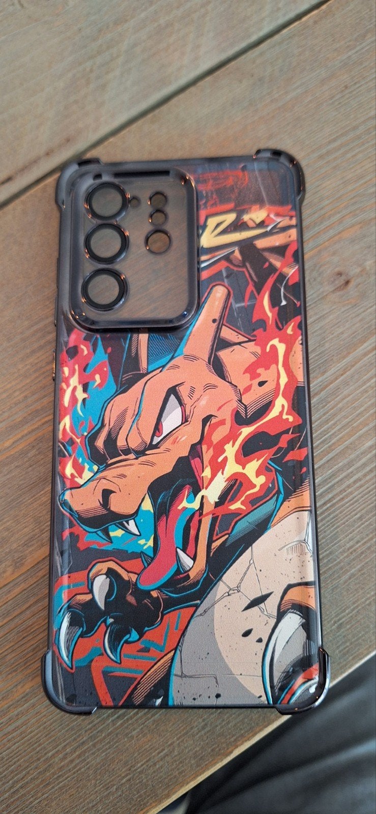 Telefoonhoesje Samsung S20 Ultra Charizard en Tempered Glass, Ophalen of Verzenden, Nieuw, Bescherming, Samsung