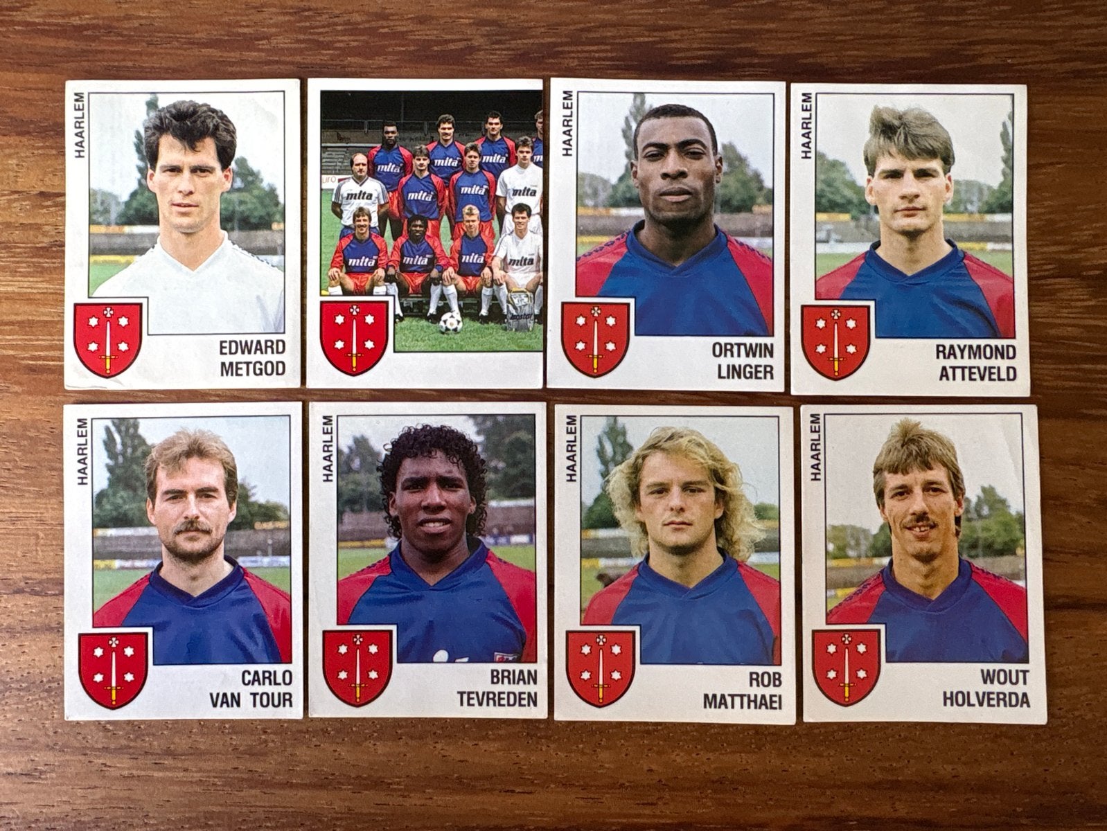 Panini Voetbal 1989 Haarlem, Ophalen of Verzenden, Gebruikt, Stickers en Plaatjes