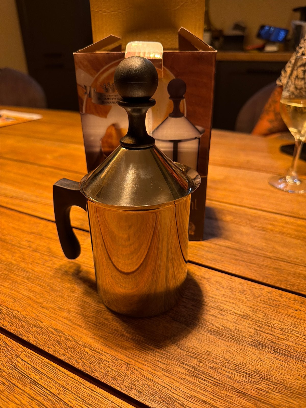 Moka Shake Melkopschuimer 400ml - RVS, Witgoed en Apparatuur, Ophalen of Verzenden, Zo goed als nieuw