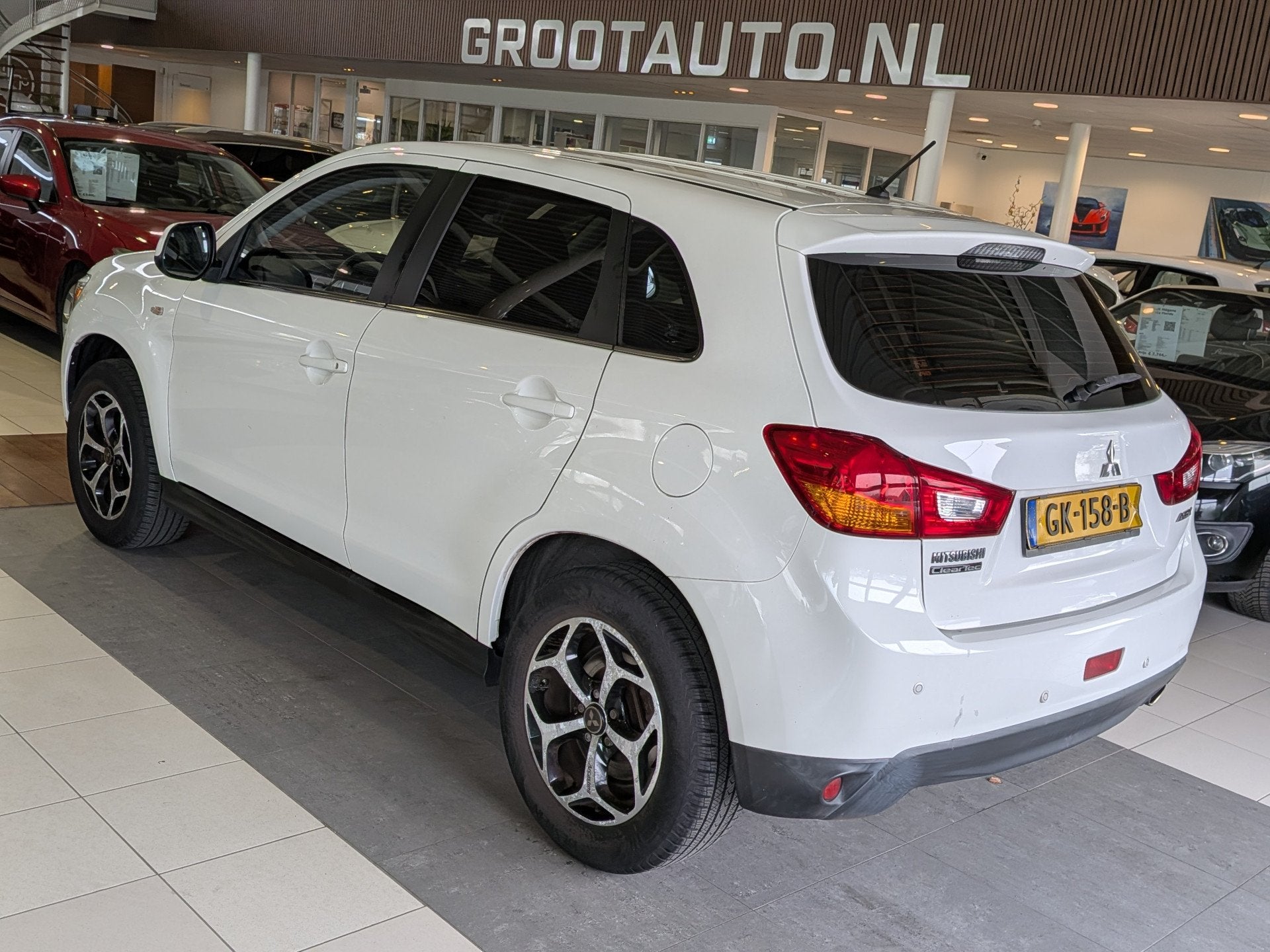 Mitsubishi ASX 1.6 Cleartec Bright Airco, Stuurbekrachtiging, Auto's, Voorwielaandrijving, Stof, Gebruikt, 4 cilinders