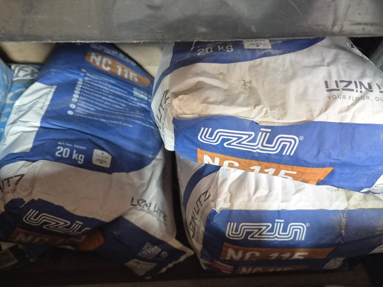 Uzin NC 115 egaliseermiddel - 4,5 zakken over, Ophalen, Nieuw, Overige materialen, Overige typen