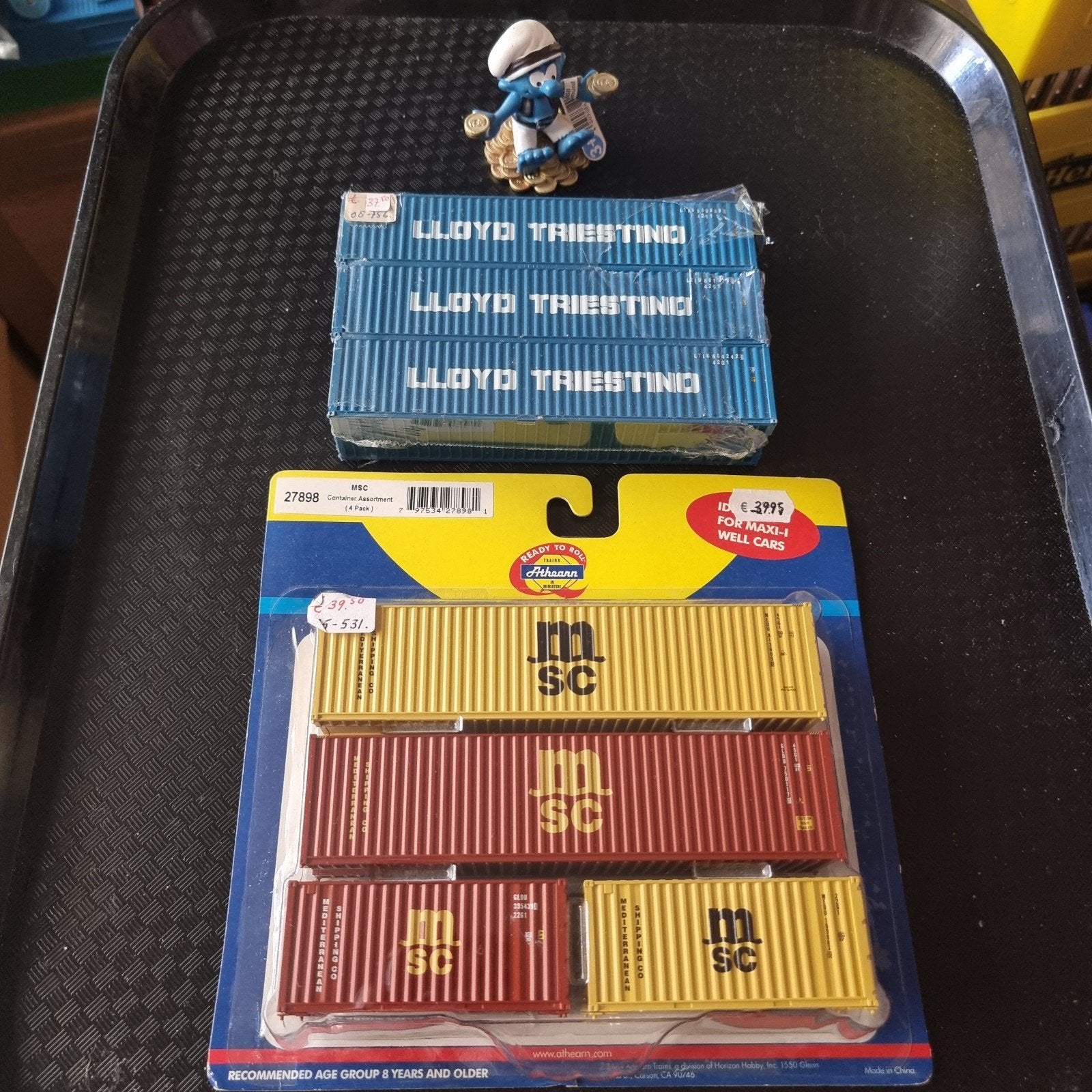 CONHTAINER DIVERS H0 TIJDVAK IV-V 8, Hobby en Vrije tijd, Modeltreinen | H0, Ophalen of Verzenden, Zo goed als nieuw, Gelijkstroom of Wisselstroom