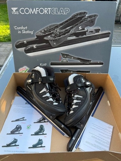 Zandstra comfortclap schaatsen maat 37, Klapschaats, Zandstra, Ophalen of Verzenden, Zo goed als nieuw