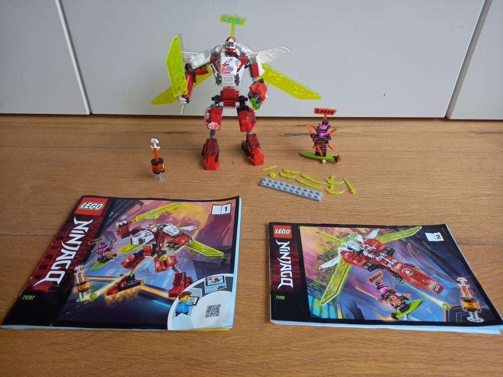 LEGO Ninjago 71707 Kai's Mech Jet, Ophalen, Compleet, Gebruikt, Lego