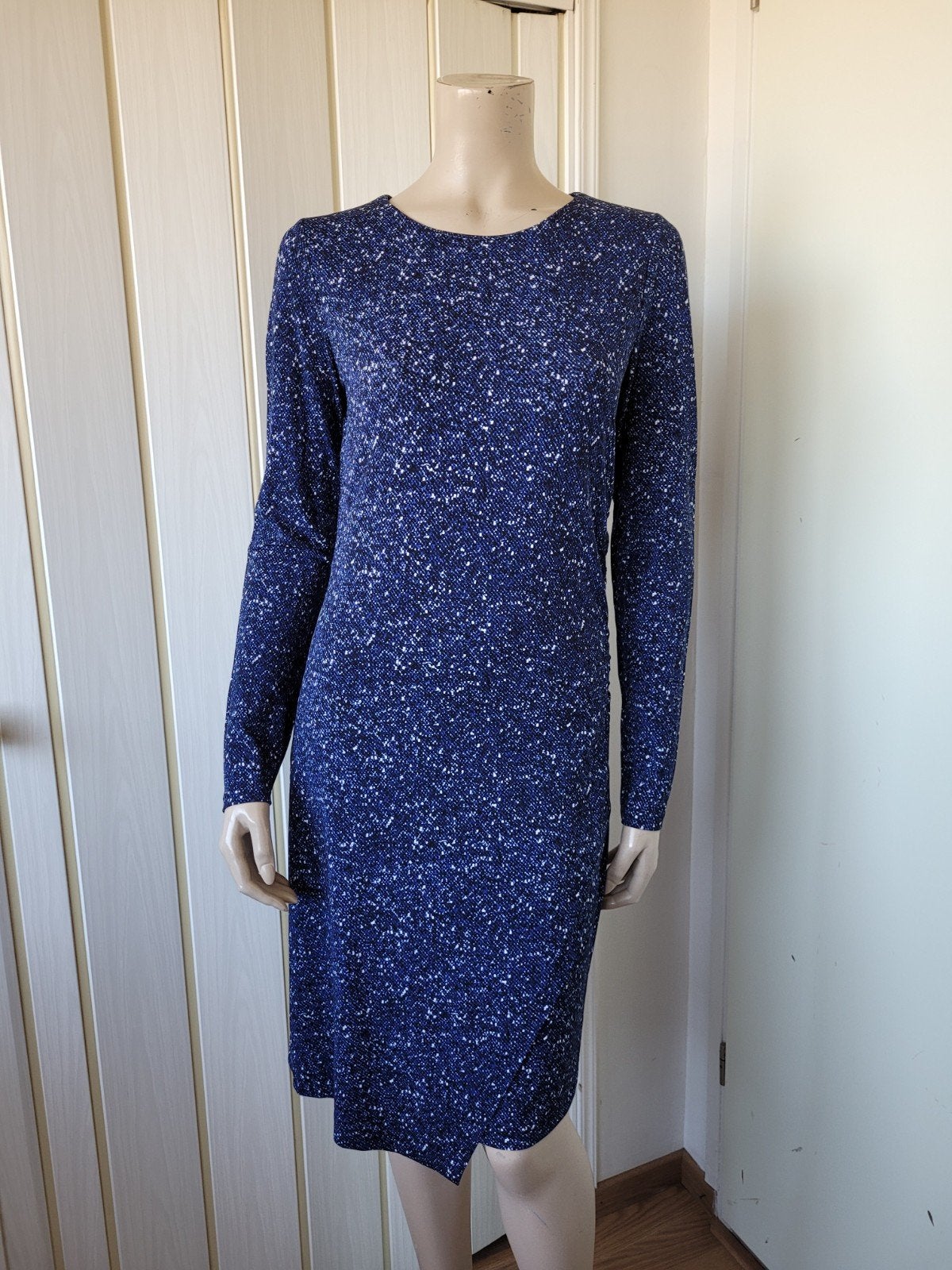 Michael Kors jurk blauw maat M/38 stretch, Maat 38/40 (M), Michael Kors, Blauw, Ophalen of Verzenden
