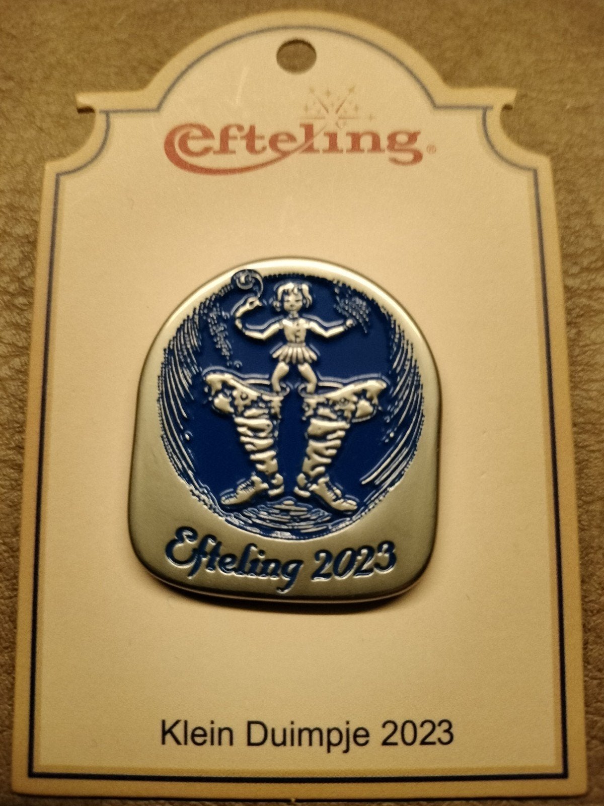 Efteling pin: Klein Duimpje 2023, Verzenden, Nieuw, Button of Speldje