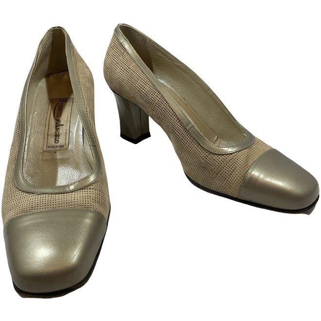 Roberto d´Angelo, maat 37.5. Stijlvolle schoenen., Verzenden, Beige, Roberto d'Angelo, Schoenen met hoge hakken