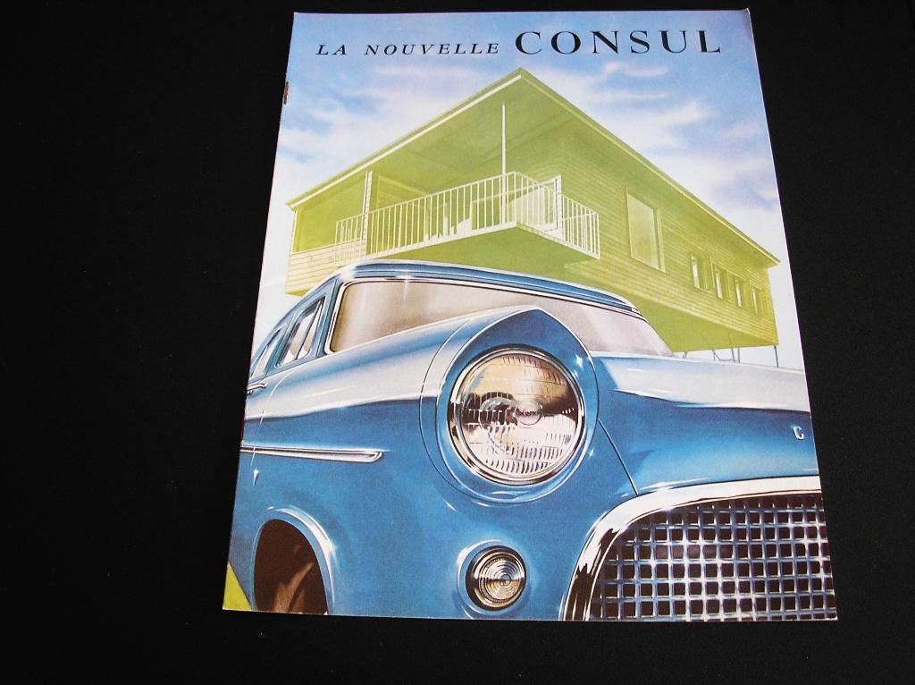 Ford Consul en Ford Zephyr, set van 2; Franstalig, Ophalen of Verzenden, Gelezen, Ford