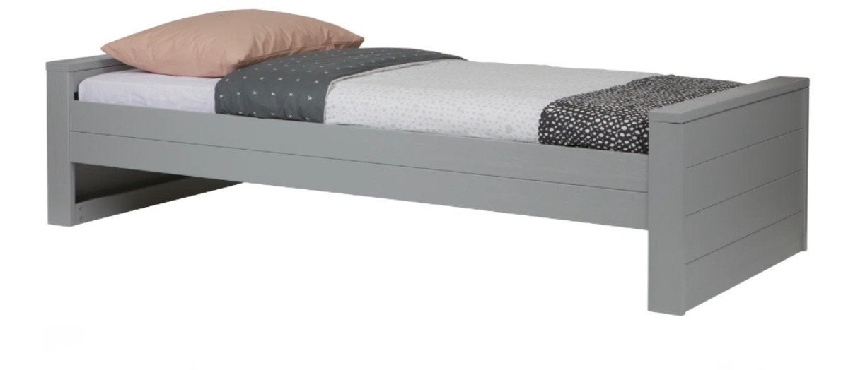WOOOD Dennis eenpersoonsbed 90x200cm met matras, Ophalen, 90 cm, Eenpersoons, Zo goed als nieuw