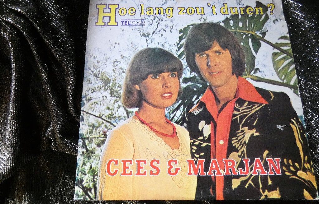 TELSTAR-LP Cees en Marjan -Hoelang zou ’t duren? GESIGNEERD!, Ophalen, Gebruikt, 12 inch, Overige genres
