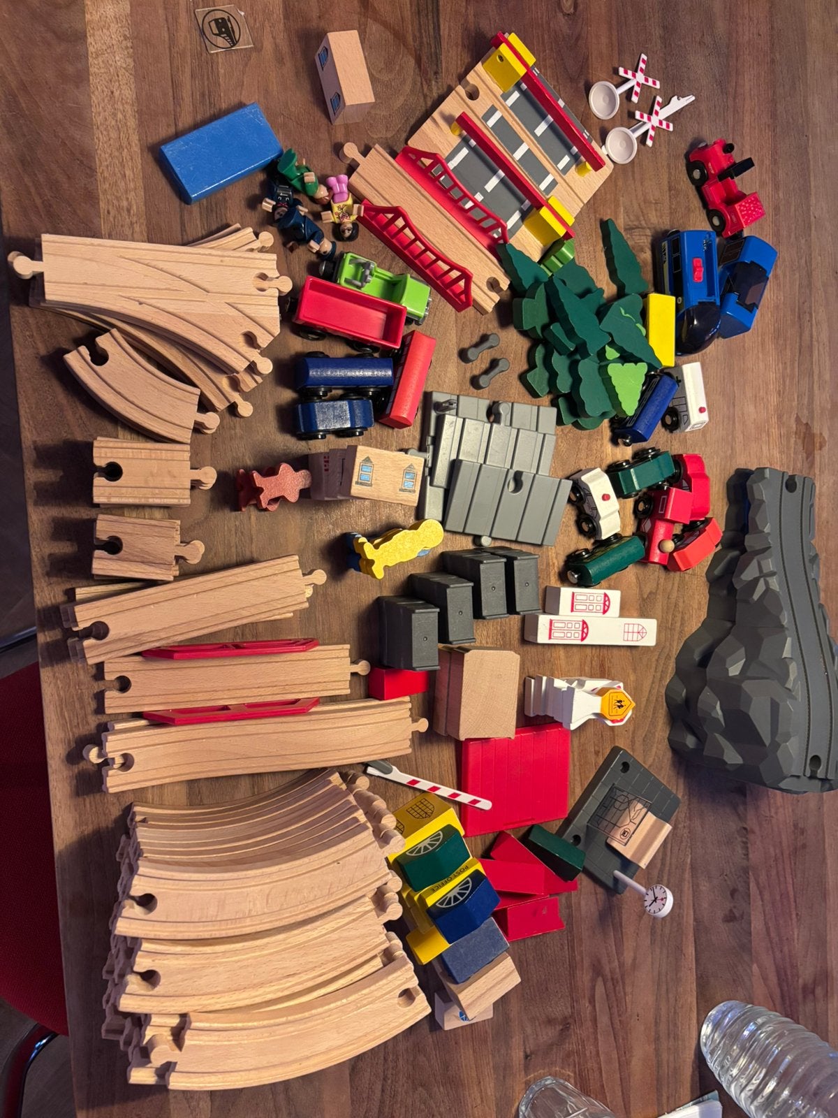 Houten trein, Kinderen en Baby's, Speelgoed | Houten speelgoed, Ophalen of Verzenden, Zo goed als nieuw