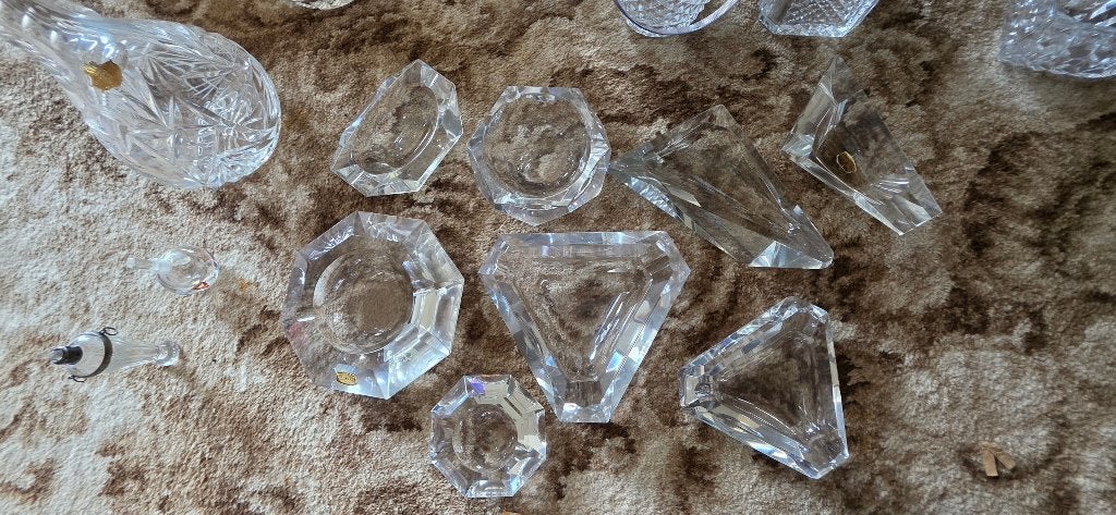 Kristal jaren 60, Ophalen, Zo goed als nieuw, Overige materialen, Vintage
