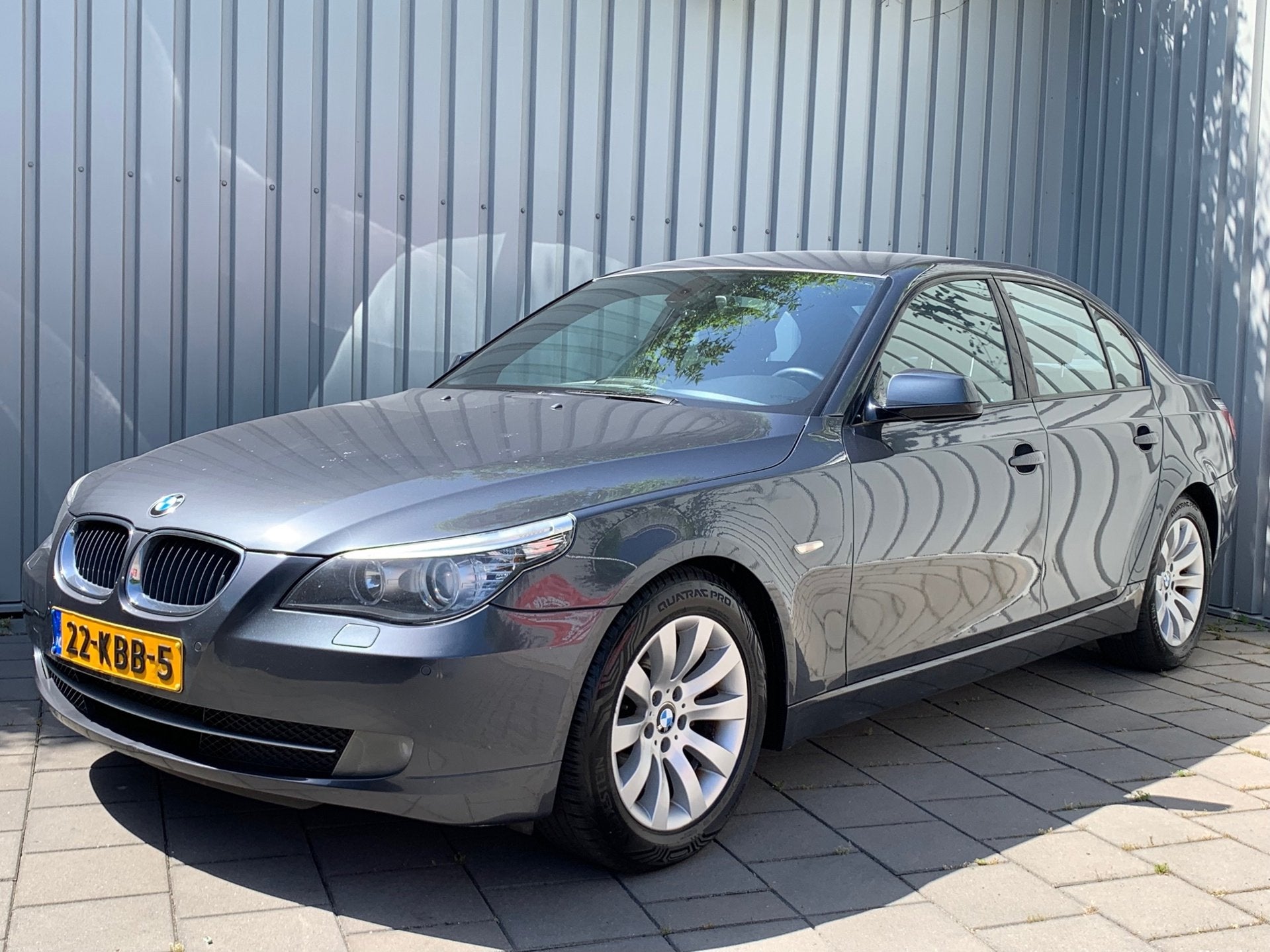 BMW 5-serie 520i Corporate Lease Business Line Edition I|Aut, Auto's, Automaat, Dealer onderhouden, Achterwielaandrijving, Zwart