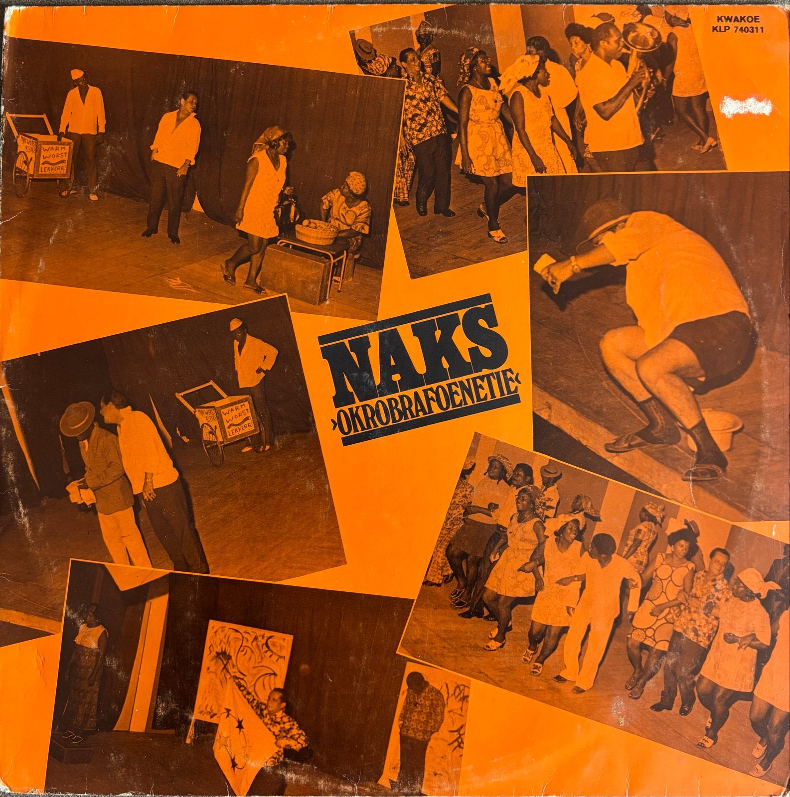 Naks - Okrobrafoenetie LP (Surinaamse muziek), Verzenden, Gebruikt