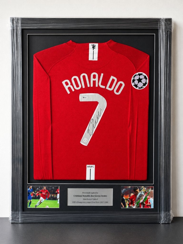 Cristiano Ronaldo Manchester United CL Finale 2007/2008, Sport en Fitness, Voetbal, Ophalen, Nieuw, Shirt