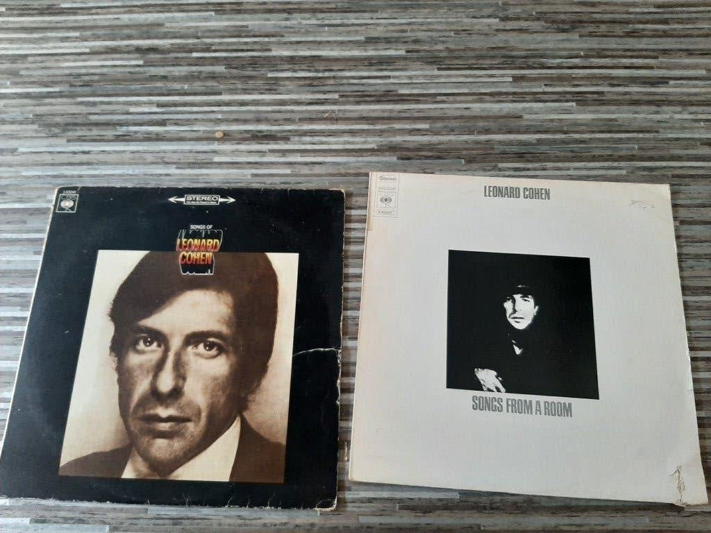 Leonard Cohen – 2 LP's Songs From A Room en Songs Of Leonard, Ophalen, Gebruikt, Pop, LP