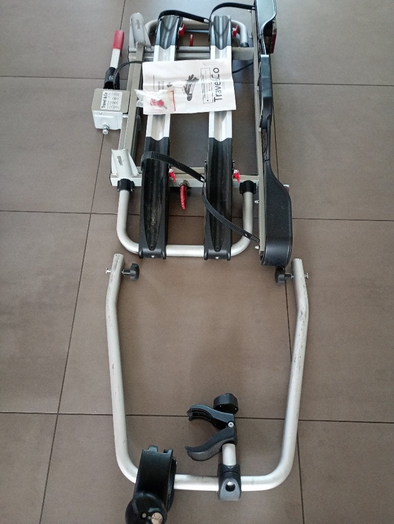 Fietsdrager travel&co 2, Auto diversen, Ophalen, Gebruikt, 2 fietsen, Trekhaakdrager