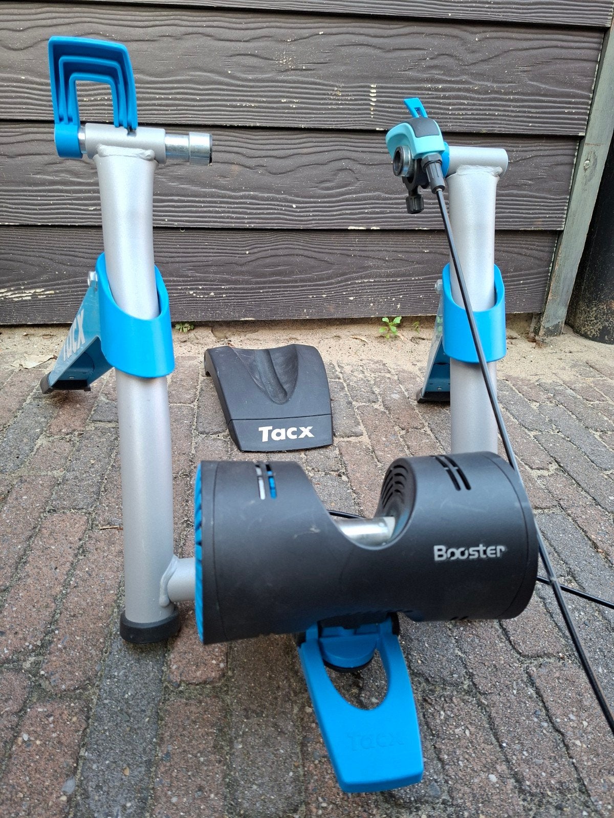 Tacx Booster T2500 fietstrainer met band en voorwielst, Ophalen, Gebruikt, Benen, Overige typen