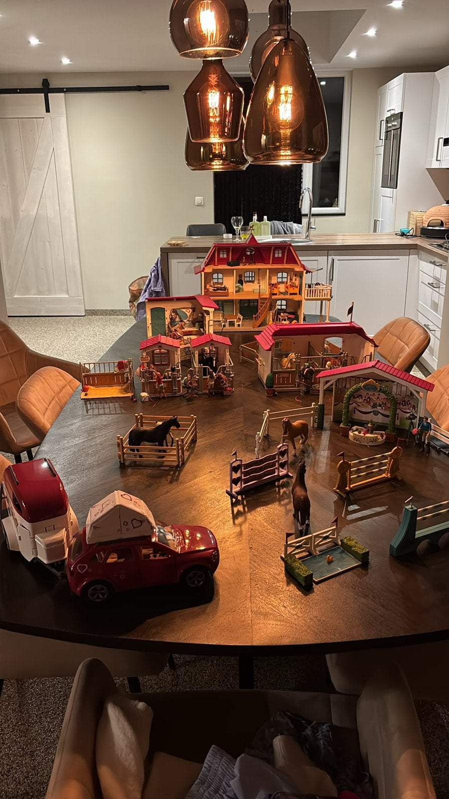 Schleich paarden set, Ophalen of Verzenden, Zo goed als nieuw