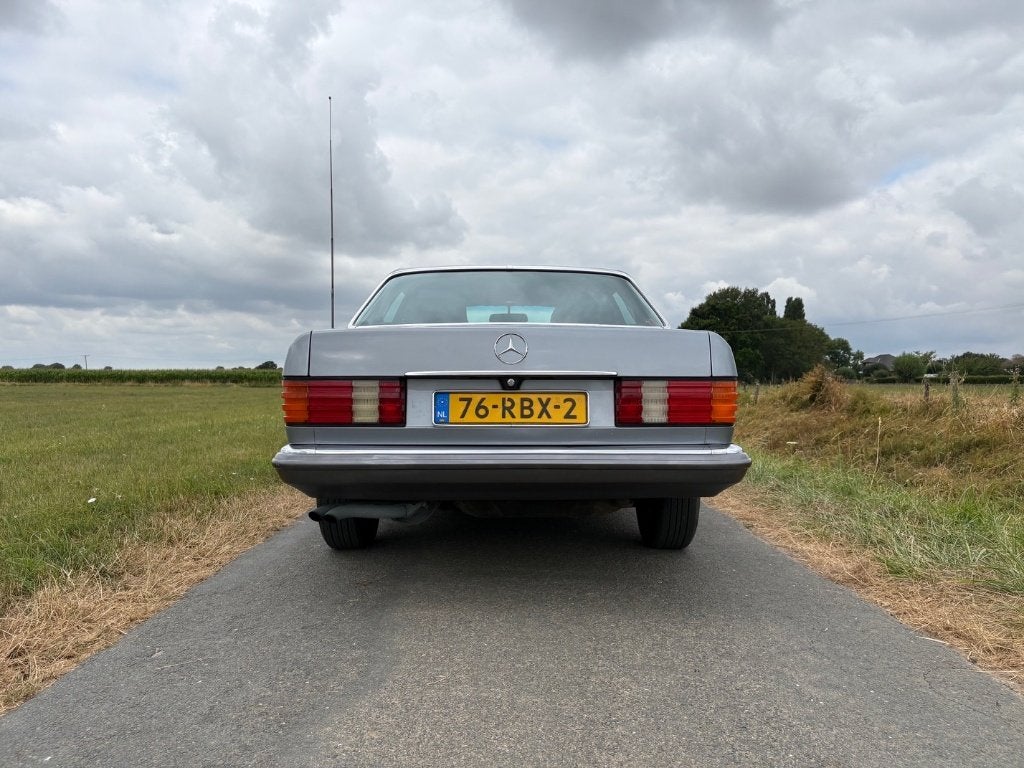 1983 Mercedes-Benz S-Klasse 380SE AUT Silberblau, foto 8