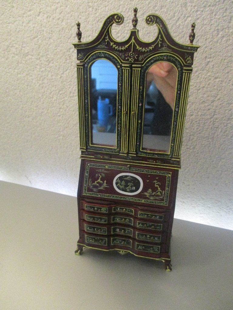 Poppenhuis kast Chinees kabinet, Ophalen of Verzenden, Zo goed als nieuw, Overige typen