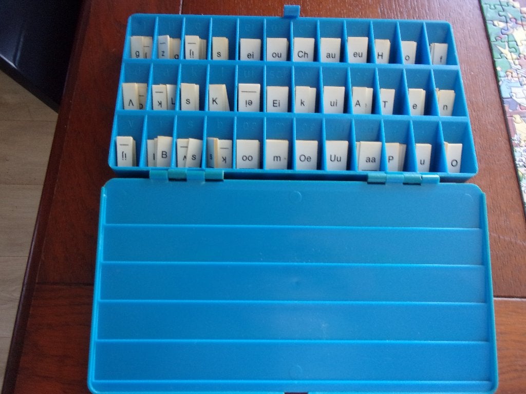 LETTERDOOS, compleet, Ophalen of Verzenden, Zo goed als nieuw, Taal en Lezen