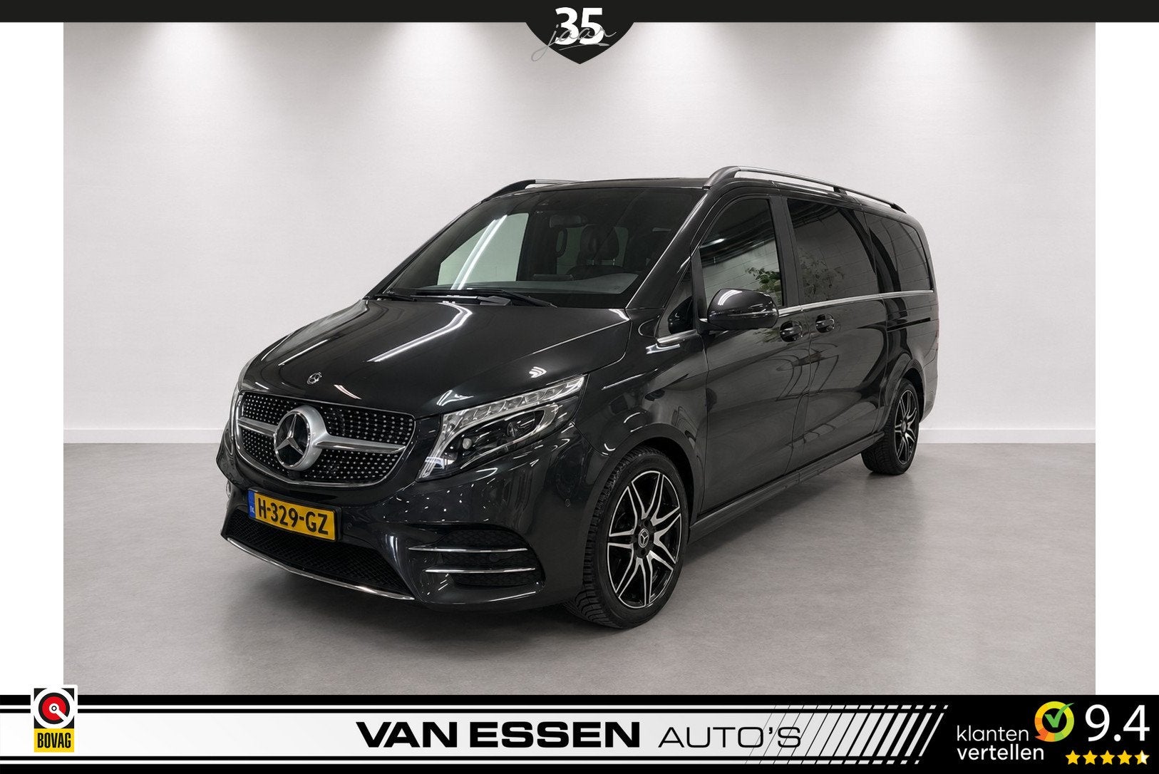 Mercedes-Benz V-Klasse 300d Avantgarde Edition AMG 8-Persoon, Auto's, Automaat, Achterwielaandrijving, Gebruikt, 2500 kg