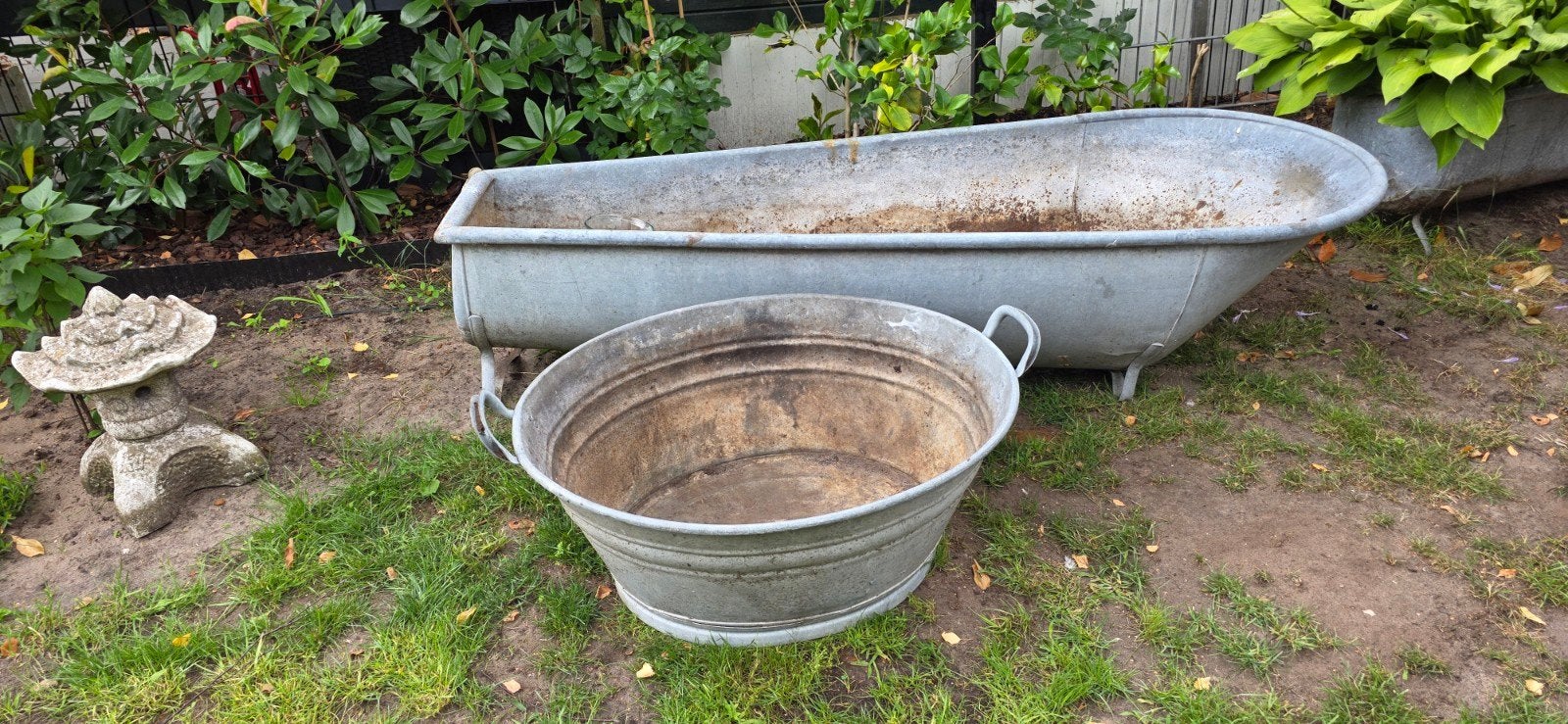 Zinken teil met afwateringsgaten, Ophalen
