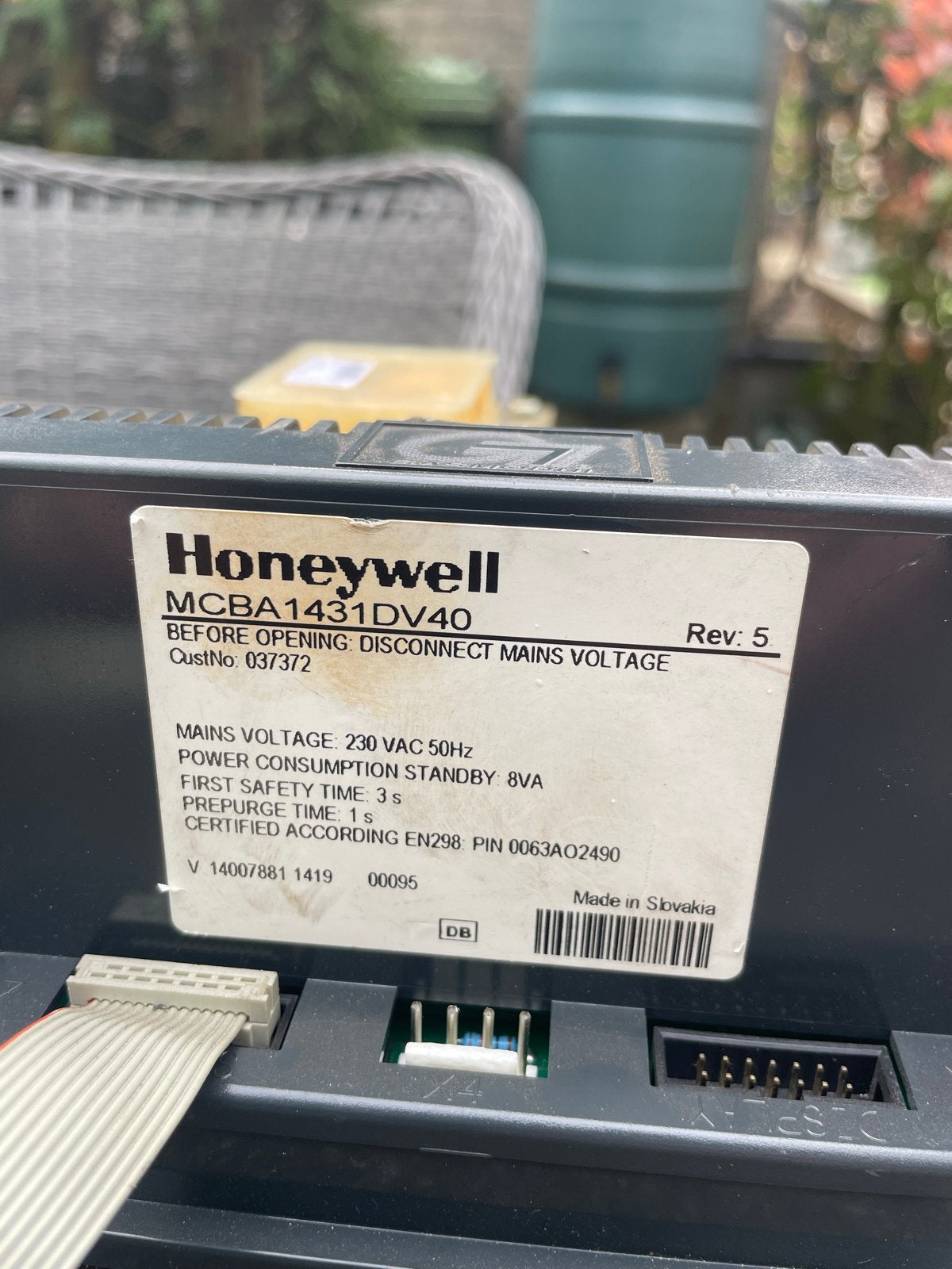 Honeywell OpenTherm CV-ketel besturingsmodule, Gebruikt, Minder dan 30 cm, Overige typen, Minder dan 60 cm