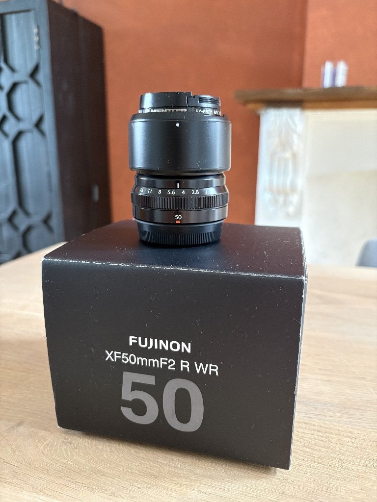 Fujifilm XF 50mm F2 R WR objectief, Audio, Tv en Foto, Fotografie | Lenzen en Objectieven, Fujifilm, 35 mm, Ophalen of Verzenden