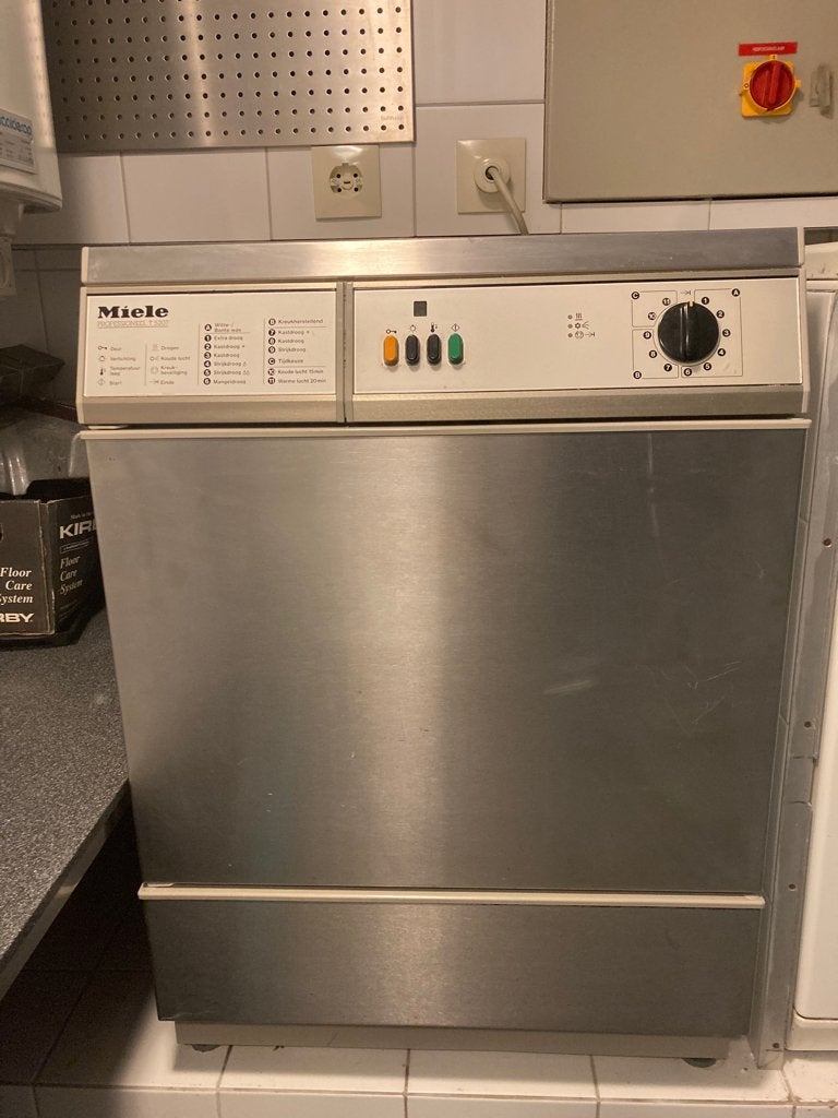 miele droger professioneel T5207, Ophalen, Gebruikt, Luchtafvoer