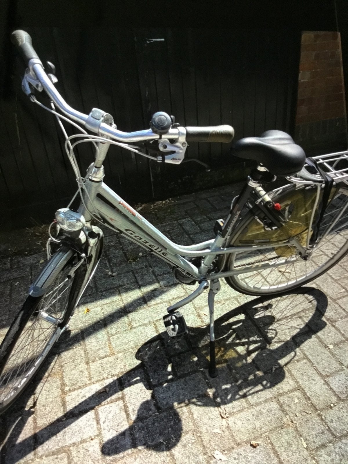 Gazelle damesfiets met lage instap en versnellingen, Fietsen en Brommers, Fietsen | Dames | Damesfietsen, Ophalen, Velgrem, 50 tot 53 cm