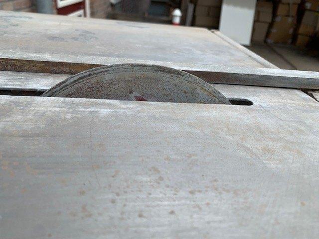 Inox Steenzaag, Doe-het-zelf en Verbouw, Gereedschap | Zaagmachines, Gebruikt, 70 mm of meer, Overige typen, 600 tot 1200 watt