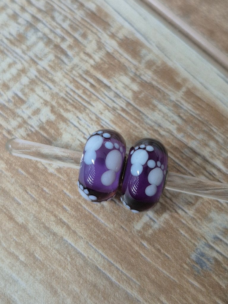 Trollbeads Uniek Feet CC per stuk, Glas of Kristal, Nieuw, Ophalen of Verzenden, Trollbeads
