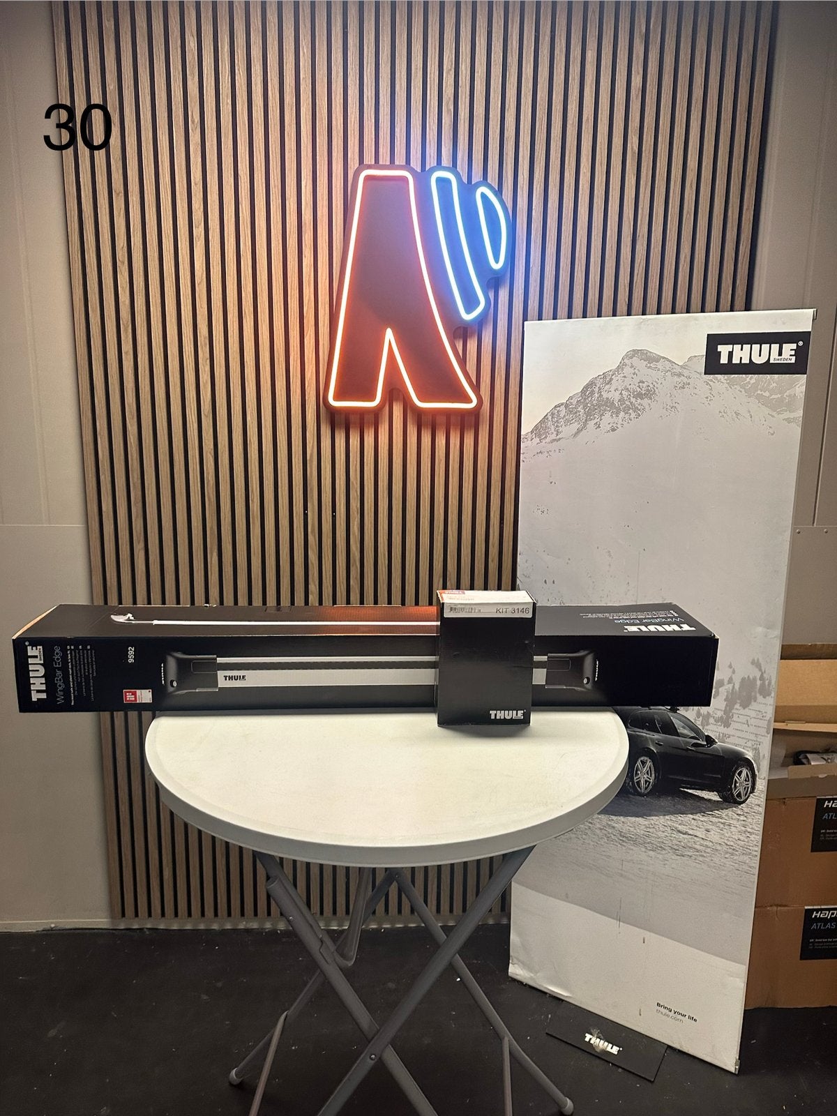 Thule WingBar Edge 9592 + Kitset 3146 – Kia Soul, Auto diversen, Ophalen of Verzenden, Zo goed als nieuw