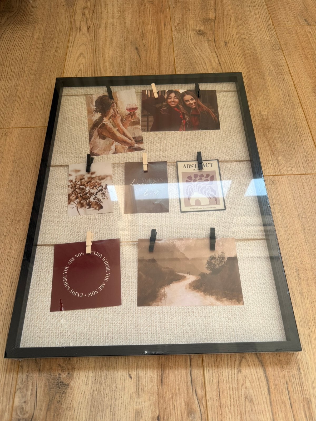 Fotolijst met knijpers, Ophalen, Overige typen, Nieuw, Zwart