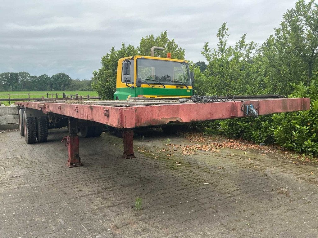 Oplegger chassis 2-asser, Auto's, Vrachtwagens, Bedrijf, Aanhangers en Opleggers, Overige brandstoffen