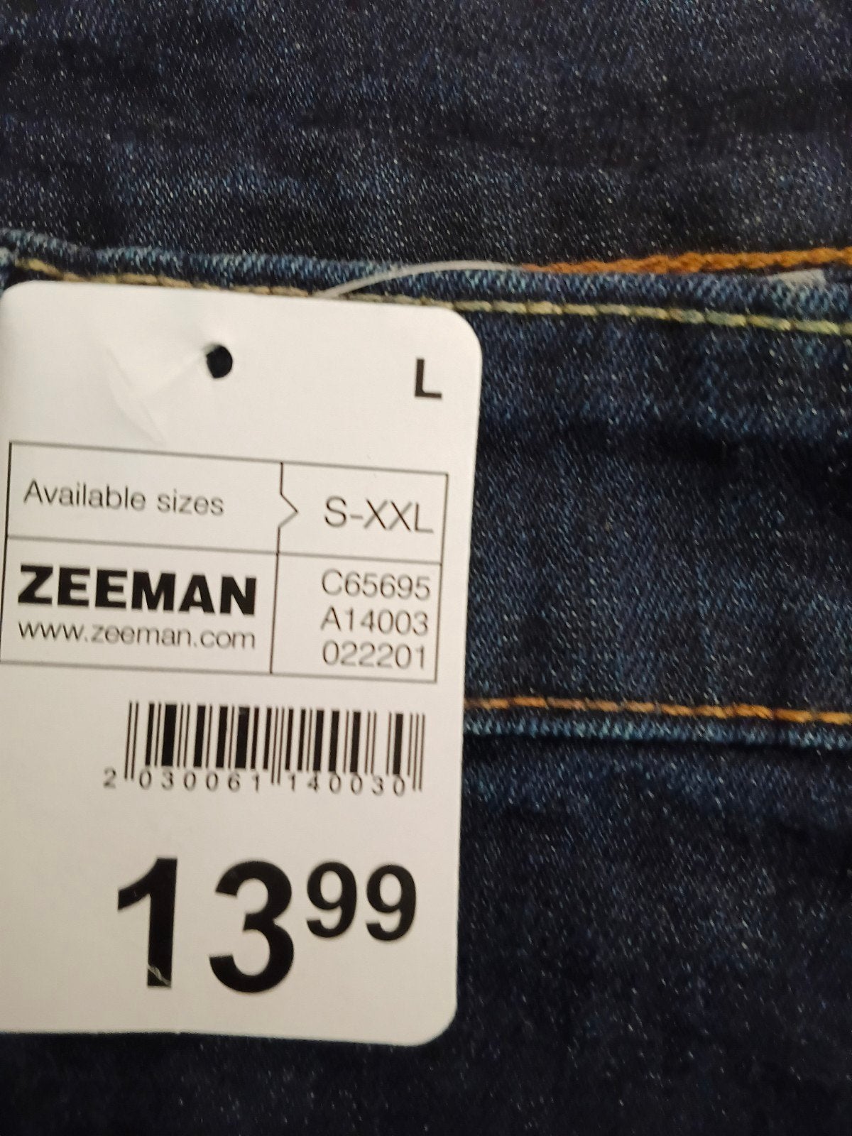 heren Korte broek jeans, Blauw, Nieuw, Ophalen of Verzenden, W33 - W34 (confectie 48/50)