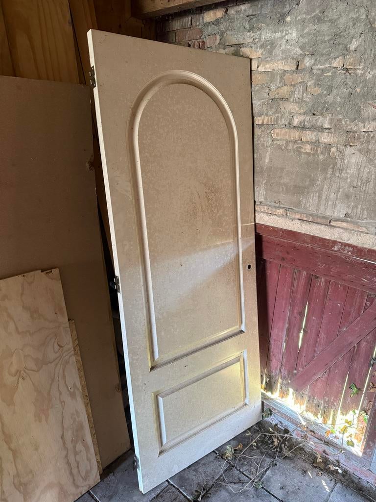 Gebruikte deur massief, Ophalen, Gebruikt, 80 tot 100 cm, Binnendeur