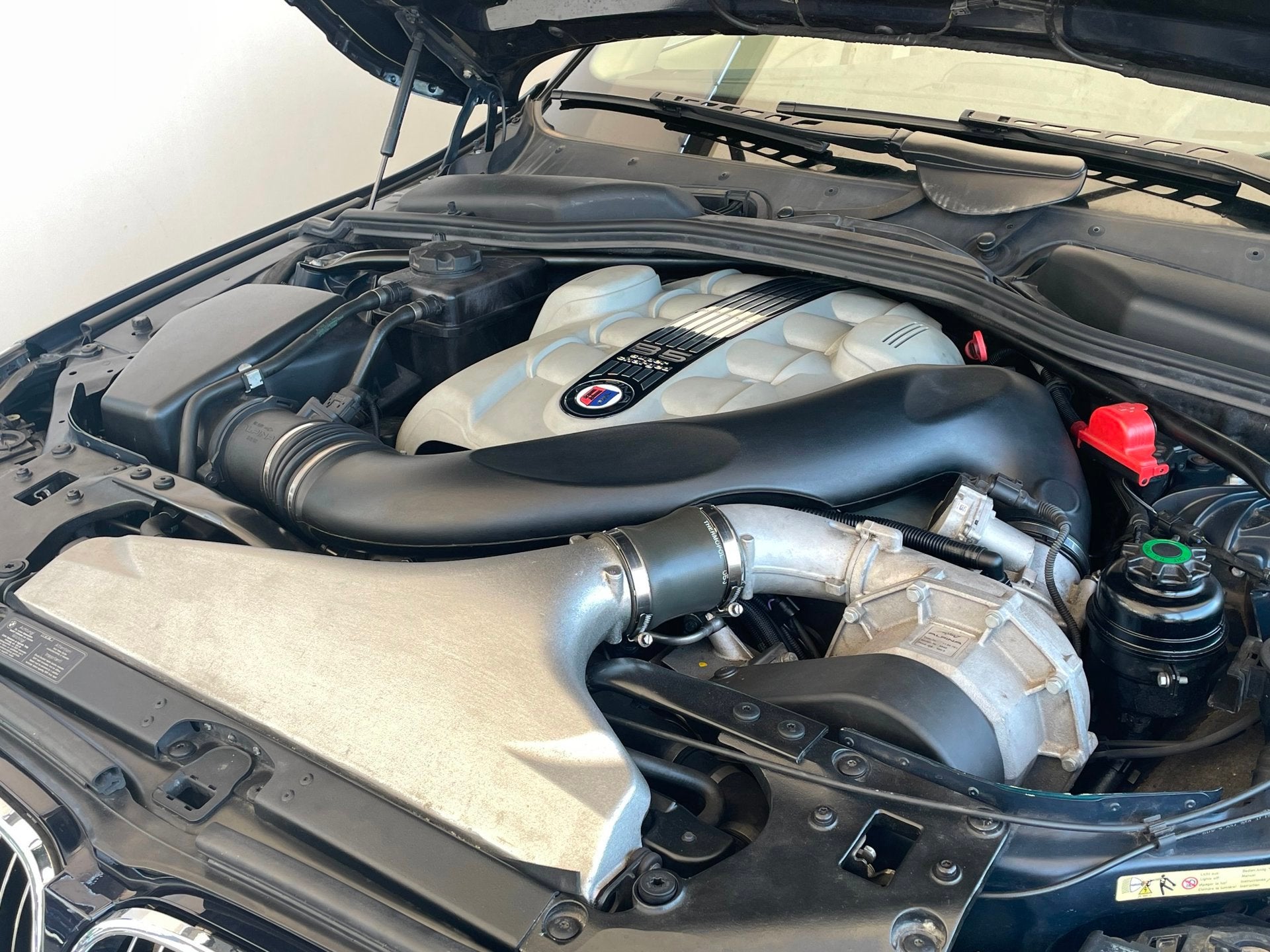 Alpina B5 |Volledig onderhoud|V8 Supercharger|Origineel, Auto's, Alpina, Automaat, Achterwielaandrijving, Gebruikt, 501 pk