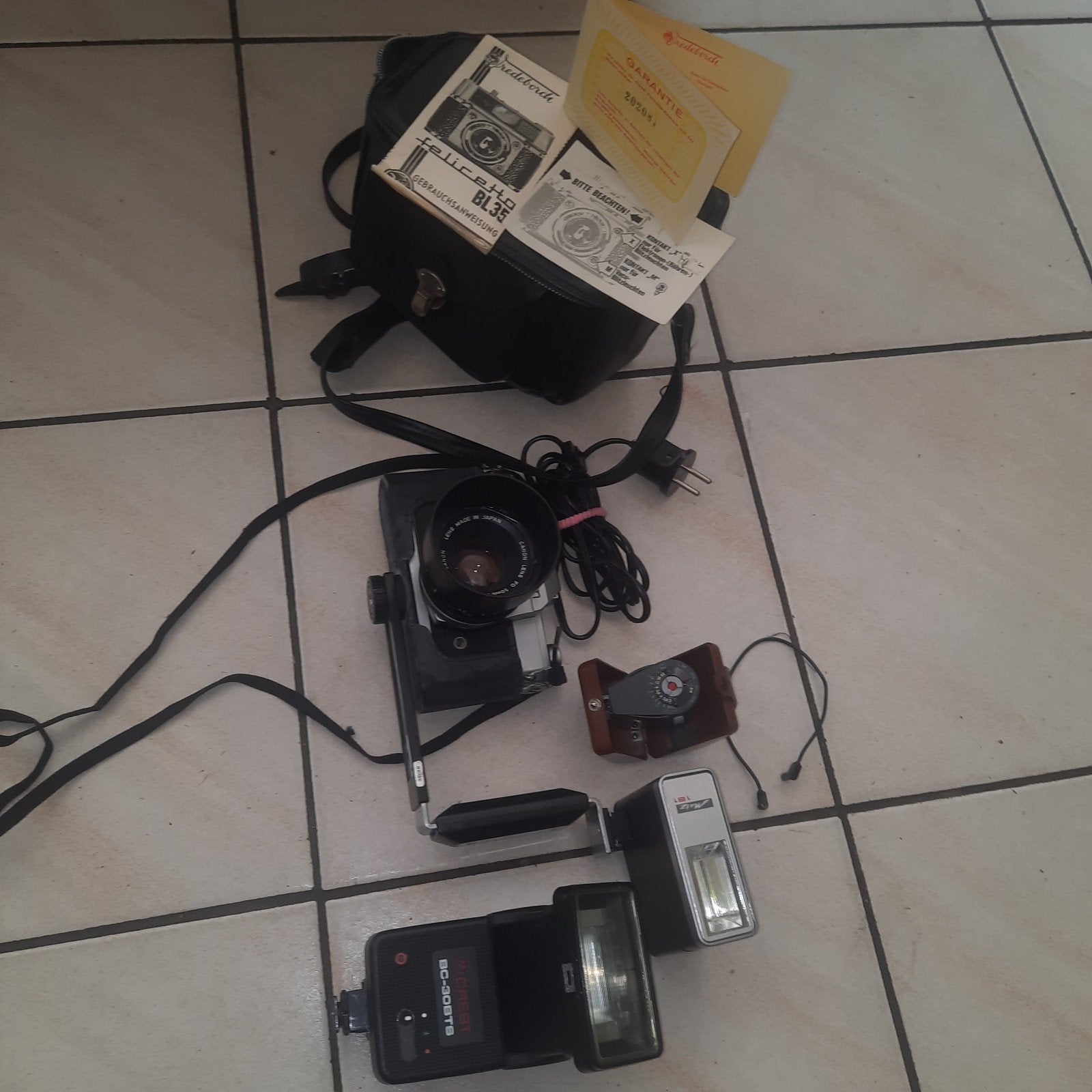 complete vintage Canon TX Spiegelreflex camera met koffer, Ophalen, Gebruikt, Spiegelreflex, Canon